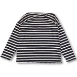 J.Crew  Striped Boat Neck Long Sleeve Shirt Metallic Accents Women's Size M Photo 1