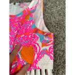 Lilly Pulitzer  Iggy Shorely Blue Feeling Tanked Cut Out Shift Pique Dress 2 Photo 10