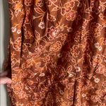 J.Crew Tie-front Jumpsuit in Vintage Vines Rust Floral Photo 5