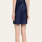 Alice + Olivia NEW WITH TAGS - Harmony Mini Slip Dress - Navy Photo 2