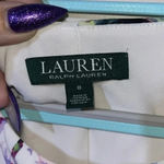 Ralph Lauren Lauren  Ruffle‎ Sleeve Floral Wedding Guest Church Garden Girl Sz 8 Photo 2