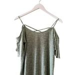 Kaileigh Green Mint Spaghetti Straps Bohemian Lightweight Soft Women’s Blouse S Photo 3