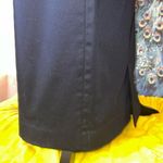 Lafayette 148  New York Size 6 Navy Pencil Skirt Photo 3