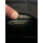 Vintage Morris Moskowitz Evening Bag Womens Black Satin Rhinestone Made USA 80s Photo 9