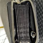 Karl Lagerfeld  wallet Black patent shiny with Blue eyes Photo 2