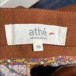 💙💖 Athé Vanessa Bruno Brown Trouser Pants FR 38 Tan Size 6 Photo 4