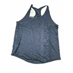 Nike NWT Women's Running Mesh Racer Back Black Gray Tank Top Size XL Photo 1