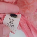 Lucky Brand  coral place scarf top size large Photo 6
