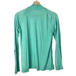 Splendid  Turquoise Blue Ultra Lightweight Drape Front Cardigan Sweater S Photo 1