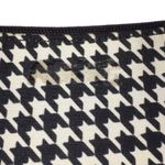 Houndstooth Black & White Small Shoulder Handbag Photo 1