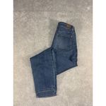 Judy Blue Jeans Womens 7/28 Blue Denim Boyfriend Fit Distressed Mid-Rise Stretch Photo 1