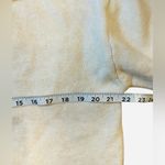 H&M Collared Knit Sweater Women’s XL Cream Pullover Deep V Polo Collar Soft Cozy Photo 4