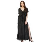 Open Back Tie Waist Slit Party Evening DARK ANGEL V Photo 7