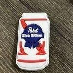Crocs Pabst Blue Ribbon PBR Beer Charm For  Shoe Charms - 2 Pieces Photo 1