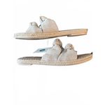 A New Day NEW Target Women's Sandals Size 8 Slip On Shoes Beige Metallic Summer Photo 1