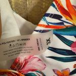 Catherine Malandrino  White Pink Green Tropical One Piece Swimsuit 3X NWT Photo 4