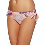 Seafolly Peach Modern Love Tie-Side Bikini 12 NWOT Photo 3