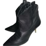 Jessica Simpson  Women’s 9.5 Black Nelda Western Cowboy Stitched Pull On Boots Photo 1