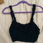 Free People Ruffle Sleeve Corset Crop Top Photo 0