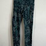 Athleta  Rainier Tight Spliced Floral Green Leggings XXS Photo 5