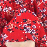 Blue Life Revolve Red Floral Amaris Mini Dress Photo 10