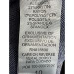 Democracy Women's Dark Wash Denim Skinny Jeans With Gold Accents Photo 5