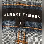 Almost Famous Paperbag Waist Denim Jean Skirt Size Small. Photo 6