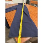 Source Unknown Lulus Navy Blue Wide Leg Jumpsuit Small Cross Front Keyhole Sleeveless Formal Photo 6