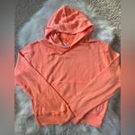 SKIMS NWT  Size Small Women's Neon Orange Long-Sleeved Terry Hoodie Photo 1