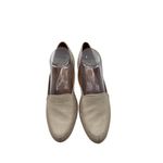 Aerosoles  Size 10 Business Casual wedge Textured Front Wedge Loafers Beige Photo 1