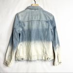 BLANK NYC  Dip Dye Distressed Denim Jacket NWT in Size Small Photo 7