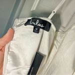 Lulus Romantic Fate White Lace Bodycon Mini Dress Size Medium NWT Photo 7