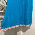 NEW Honeydew Blue and Pink Chemise Photo 2