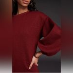 Anthropologie Mare Mare NWT Odila Tunic Dress Red, Long Sleeve Q43 Photo 1