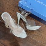Fabulicious Clear heels Silver Size 6 Photo 2