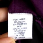 Converse | Y2K Split Hem Purple Shirt Photo 4