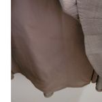 Max Mara Fazio Wool Silk Blend Flared Hem Dress Gray Beige 10 Photo 11