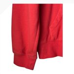 Peloton Jacket Women XL Red Full Zip Hoodie Sweatshirt Logo Graphic Athletic Photo 5