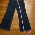 DKNY Jeans dark blue mid rise Gorpcore straight leg cotton jeans, size 10 spring Photo 7
