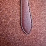 Kate Spade  New York Glitter Tote Bag Purse Handbag Burgundy Shimmy Photo 6