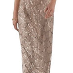 Sorella Vita  Bridesmaid Dress Rose Gold Sequin‎ Maxi Gown Sleeveless Formal Sz 2 Photo 0