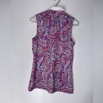 Tommy Bahama Women's  Golf Tennis Sleeveless Shirt‎ Small Purple Floral Photo 1