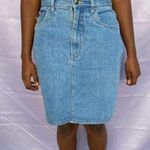 Vtg Gitano high waisted denim skirt size 10 Photo 0