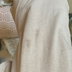 Lucky Brand  tan logo, Lotus, gold foiled graphic T-shirt, oversize small Photo 9