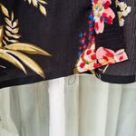 Anthropologie ’s Do Everything In Love Women’s One Size Black Floral Kimono Photo 4