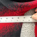 Ming Wang Long Sleeve Sweater Cardigan Collared Rhinestone Black Red Women's 3XL Photo 10