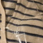 Marine layer  Women's Playa Hoodie Navy/Cream Stripe Size medium NWT Photo 4