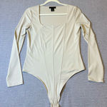 House of Harlow House‎ of Harlow 1960 Cream Bodysuit Size Large Photo 0