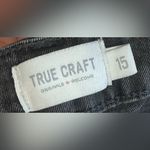 True Craft - Grey Black skinny jeans‎ Size 15 Photo 5