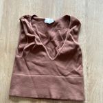 Pitaya cropped seamless v-neck top Photo 1